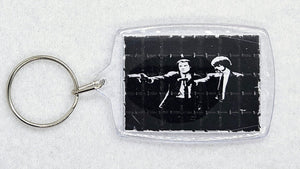 Pulp Fiction Blotter Art Keyring - Blotter Store