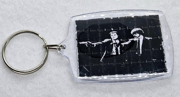 Pulp Fiction Blotter Art Keyring - Blotter Store