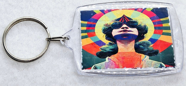 Acid Man Blotter Art Keyring - Blotter Store