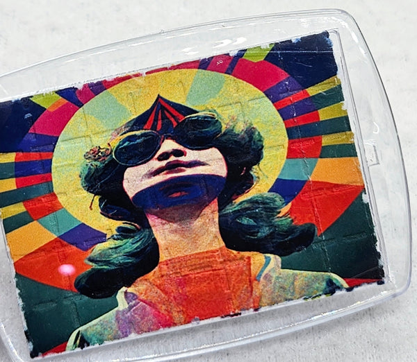 Acid Man Blotter Art Keyring - Blotter Store