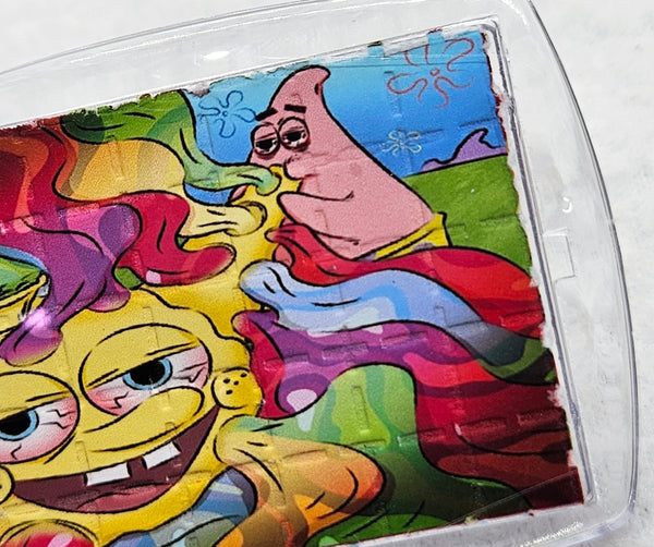 Sponge Bong Blotter Art Keyring - Blotter Store