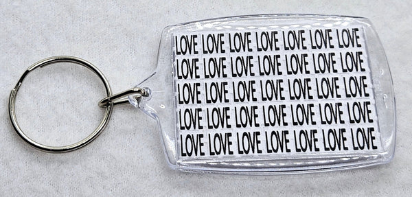 LOVE Blotter Art Keyring - Blotter Store