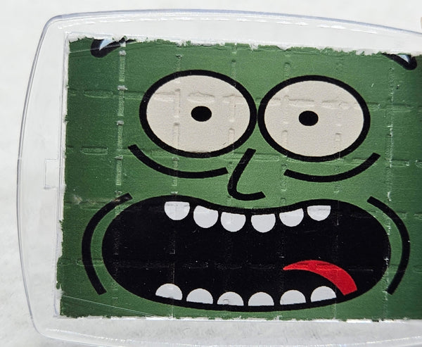 Pickle Rick Blotter Art Keyring - Blotter Store