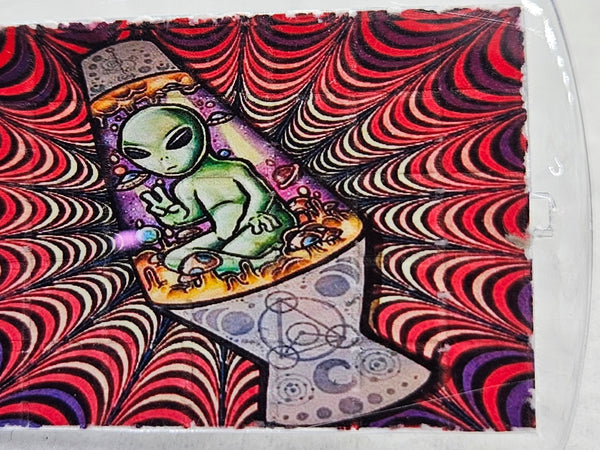 Lava Alien Blotter Art Keyring - Blotter Store