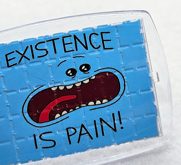 Mr Meeseeks Blotter Art Keyring - Blotter Store