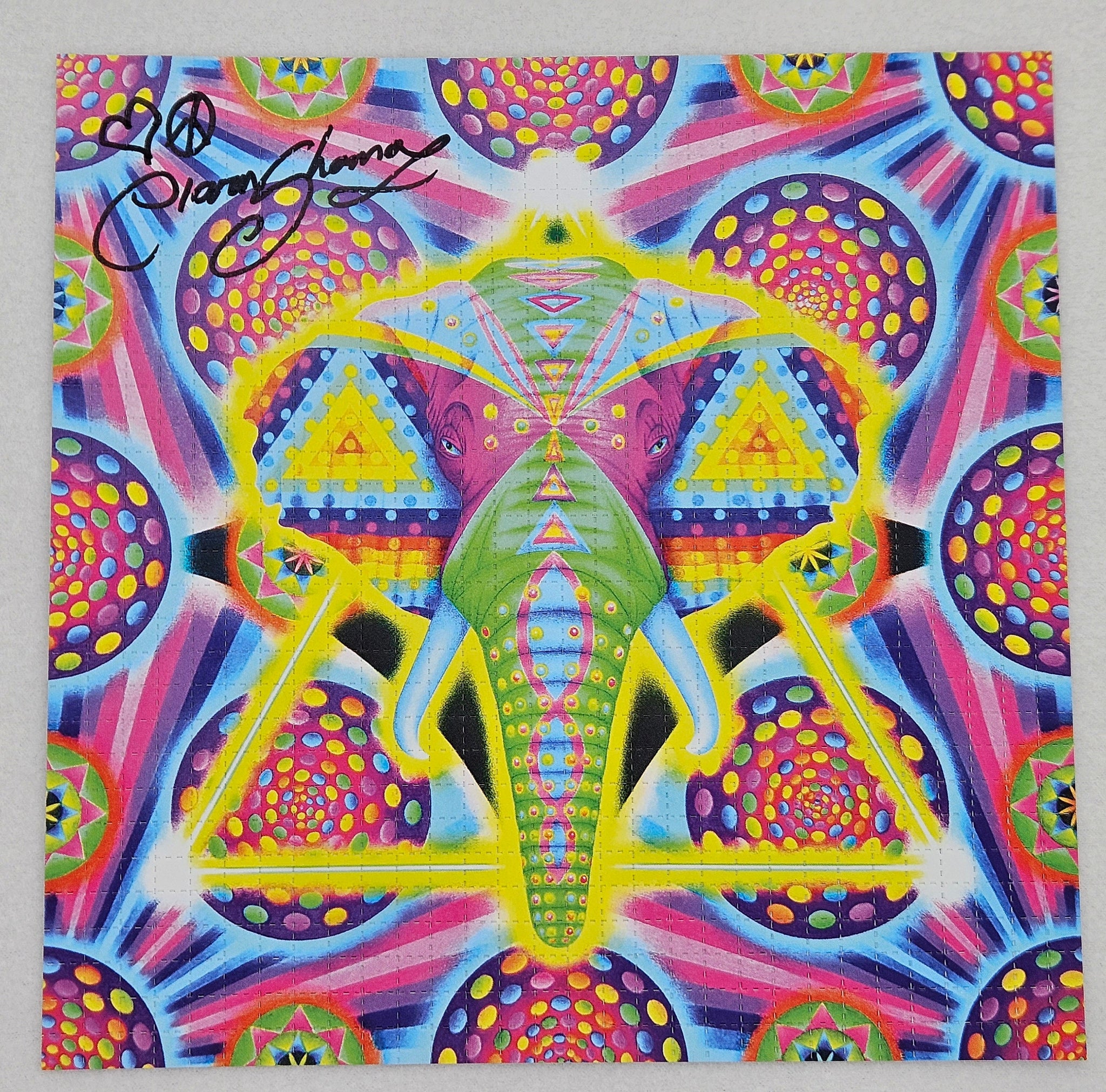 Ganesh by Ciaran Shaman Blotter Art