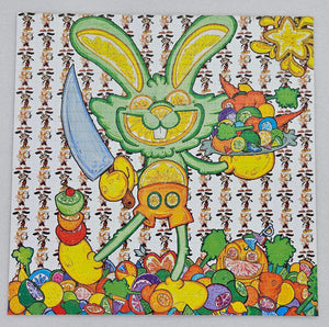 Citrus Bunny by Vincent Gordon Blotter Art - Blotter Store