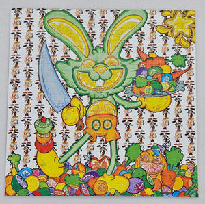 Citrus Bunny by Vincent Gordon Blotter Art