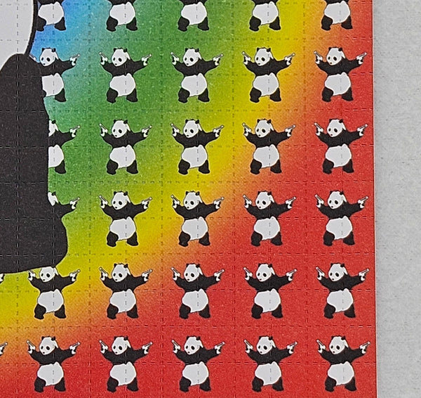 Banksy Panda Blotter Art - Blotter Store