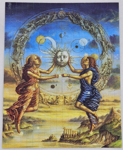 Gemini by Jake Baddeley Blotter Art - Blotter Store