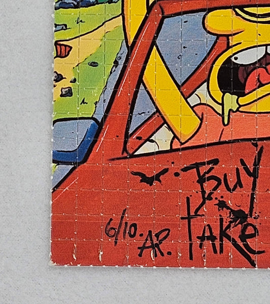 Fear and Loathing by Overdosed Art Blotter Art - Blotter Store