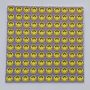 3 Eyed Smiley Mini Blotter Art - Blotter Store