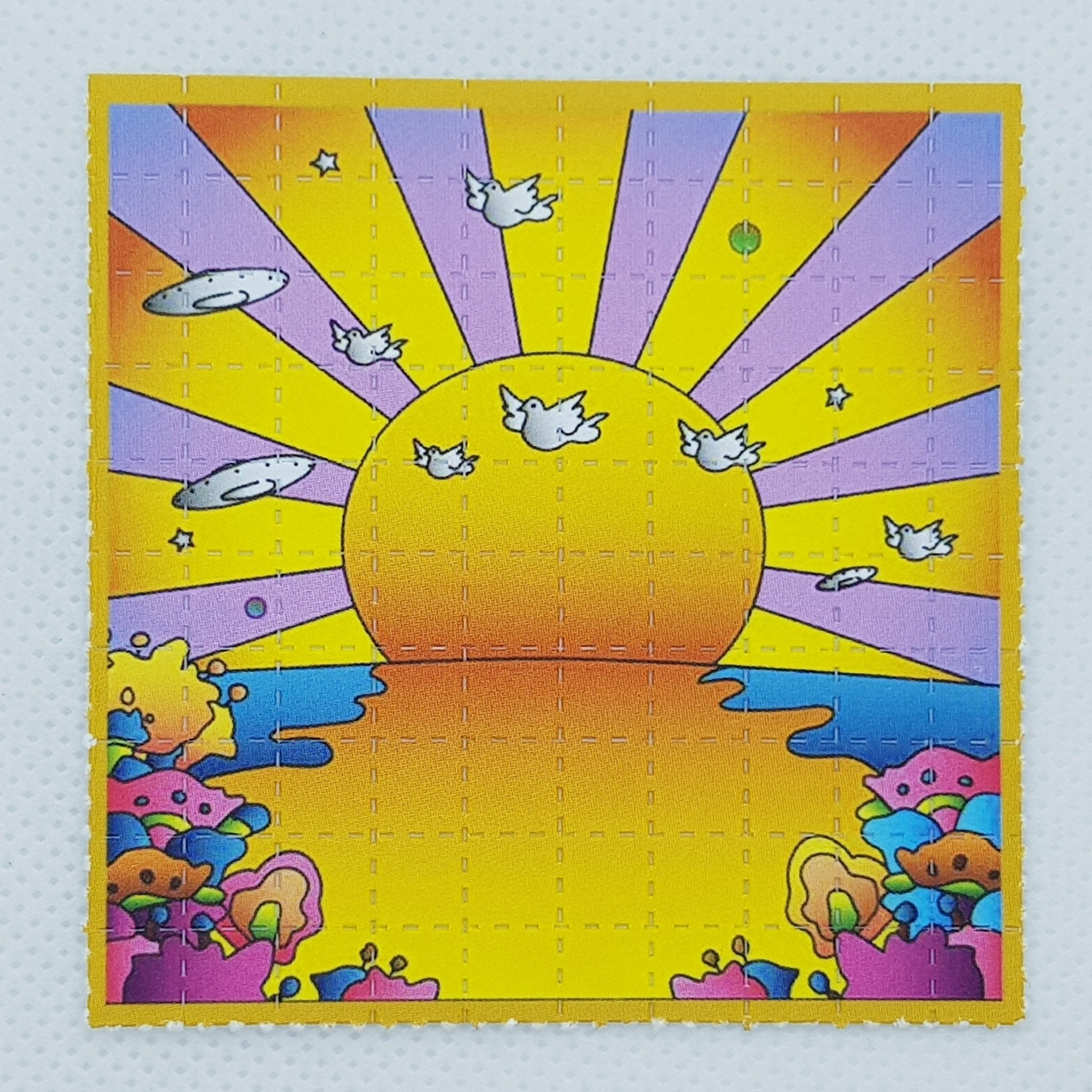 California Sunshine Blotter Art - Blotter Store