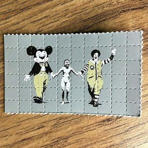 Banksy Napalm Girl Mini Acid Sheet - Blotter Store