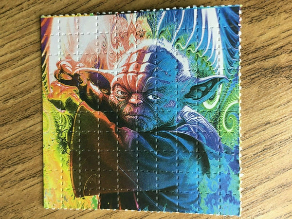 Star Wars Blotter Art - Yoda - Blotter Store