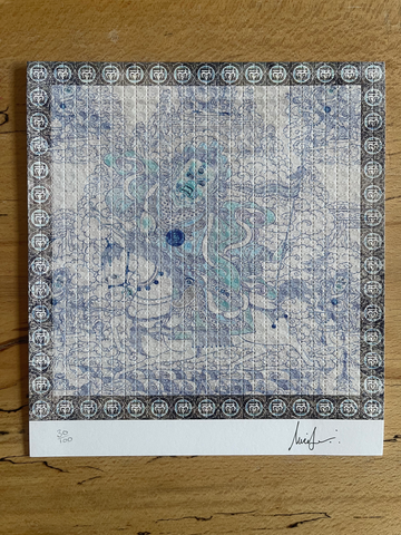 Demonise by Lucifer Signed & Numbered #/100 Blotter Art