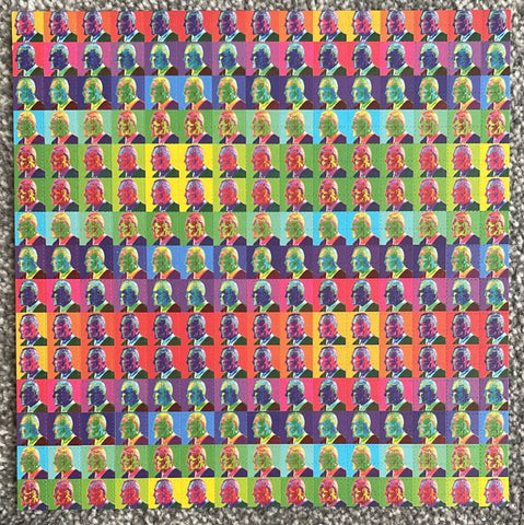 Timothy Leary Rainbow Blotter Art