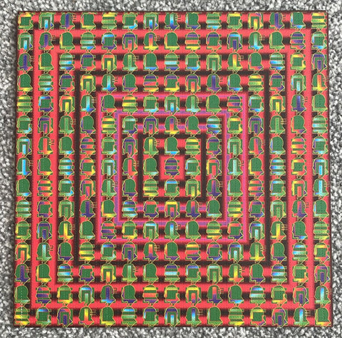 Timothy Leary Puddle Blotter Art