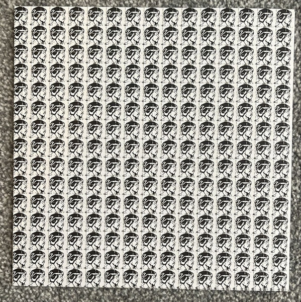 Jimi Hendrix Double Sided Blotter Art - Mid 2000's