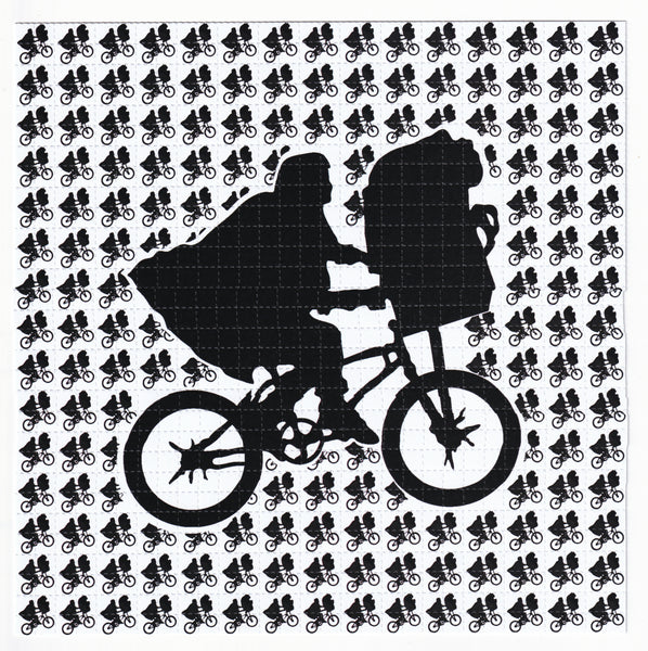 ET Bike Ride Blotter Art