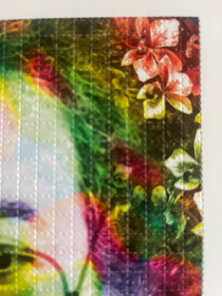 Jerry Garcia 10 Years of Tears Blotter Art by Wes Black (dark)