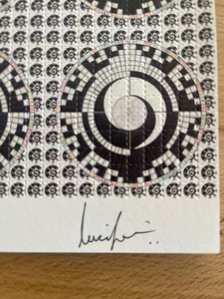 Ching Chings by Lucifer Double Sided Signed & Numbered #/91 Blotter Art
