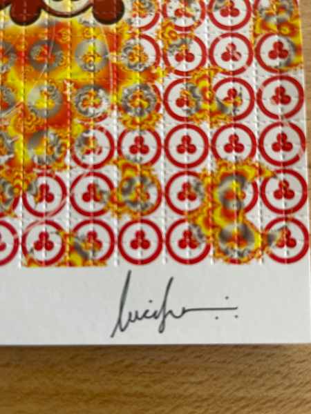 Peace's by Lucifer Signed & Numbered #/100 Blotter Art