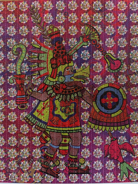 QuatzQuatel by Lucifer Signed & Numbered #/100 Blotter Art
