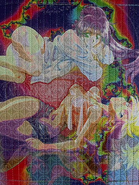 Lovely Angels by Lucifer Signed & Numbered #/100 Blotter Art