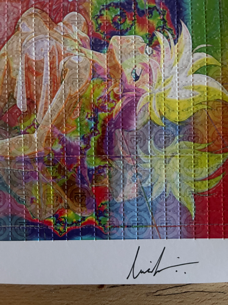 Lovely Angels by Lucifer Signed & Numbered #/100 Blotter Art