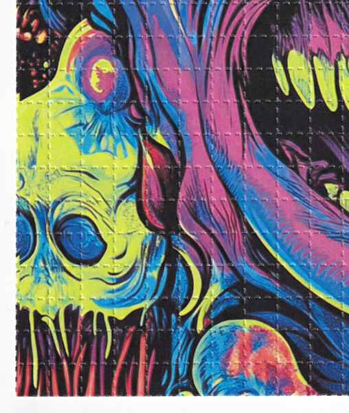 Just Say No Blotter Art
