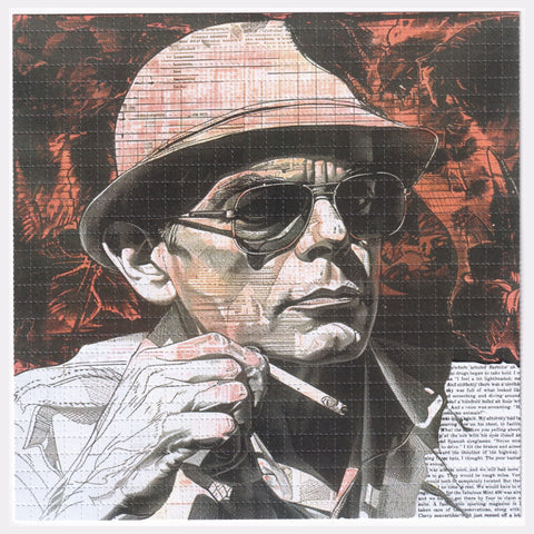 Hunter Thompson Blotter Art