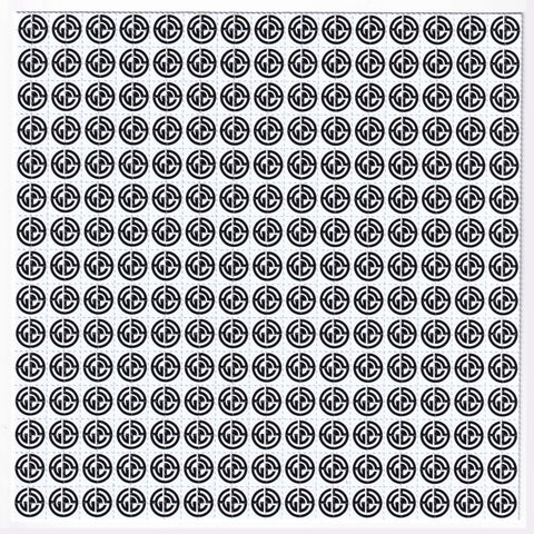 Circles Blotter Art
