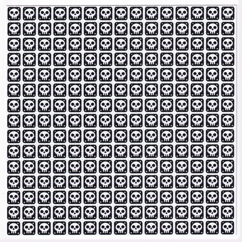 Skull Blotter Art