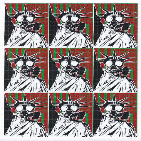 Freedom Mask Blotter Art