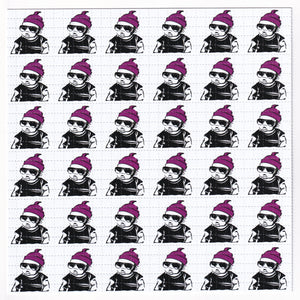 Hangover Baby Purple Blotter Art