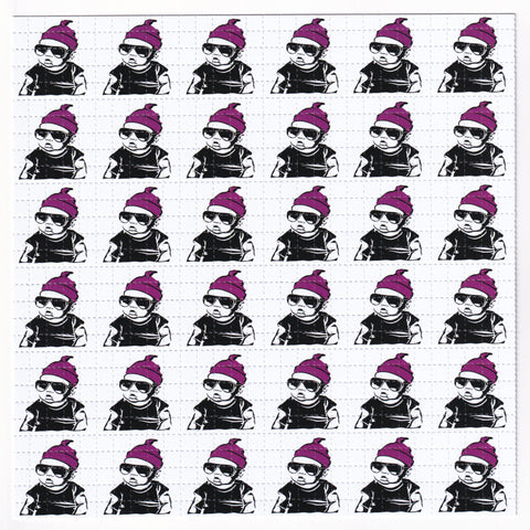 Hangover Baby Purple Blotter Art