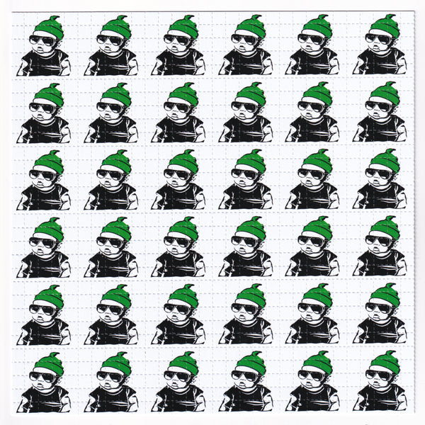 Hangover Baby Green Blotter Art
