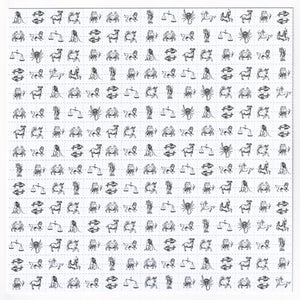 Star Sign Blotter Art