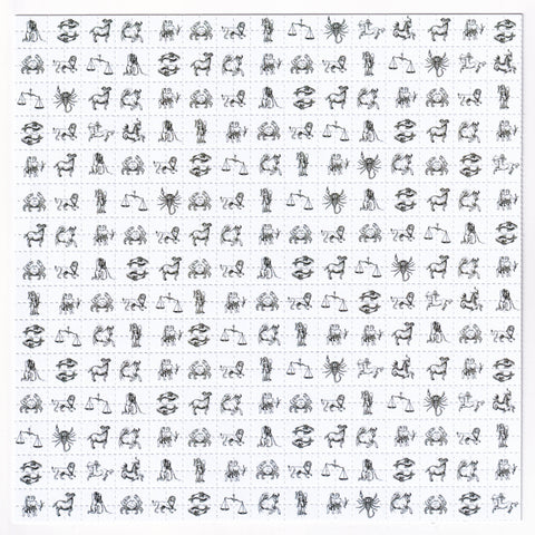 Star Sign Blotter Art