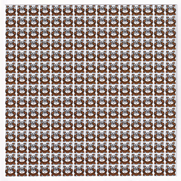 Laughing Buddha Blotter Art