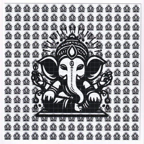 Ganesh God Blotter Art