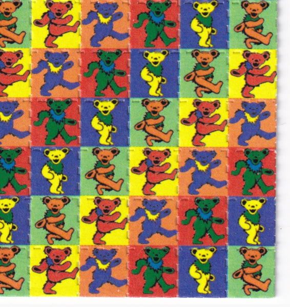 Grateful Dead Bears Blotter Art