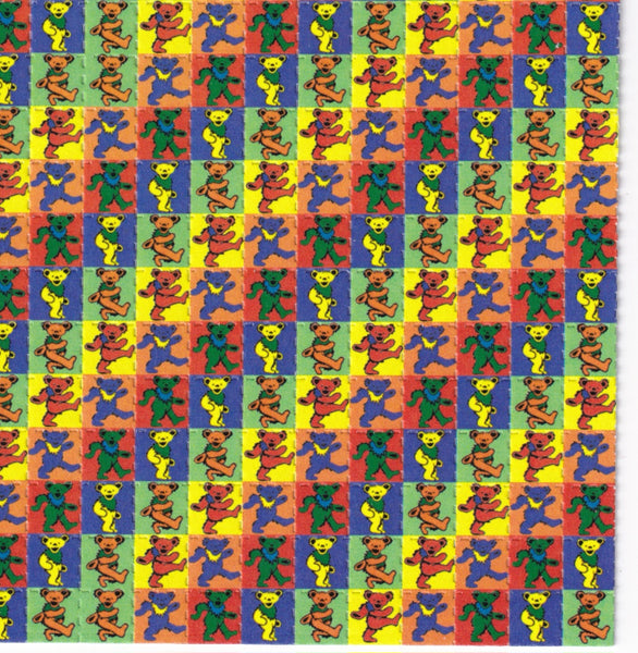 Grateful Dead Bears Blotter Art