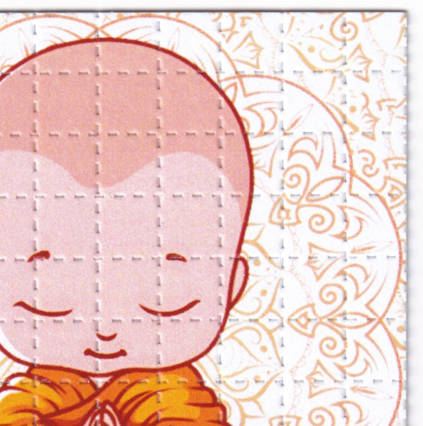 Baby Buddhist Blotter Art