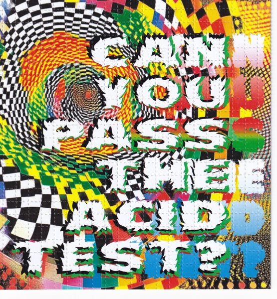 Can you pass the Acid Test Blotter Art
