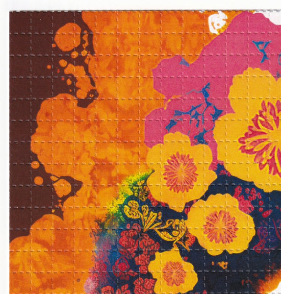 Hendrix Watercolor Blotter Art