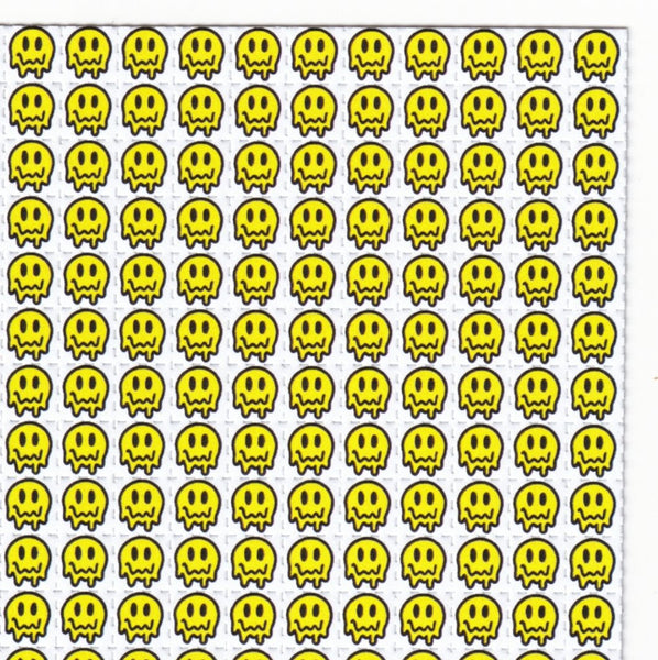 Melting Smiley Blotter Art