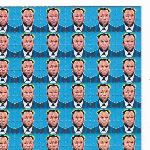 Alex Jones Blotter Art