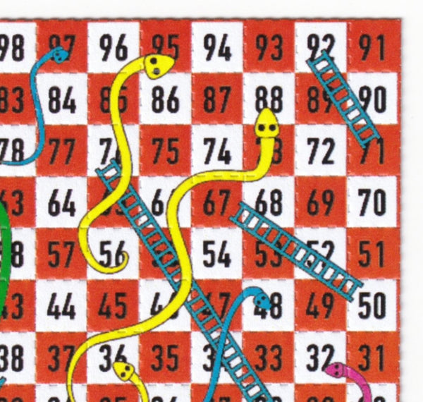 Snakes & Ladders Blotter Art